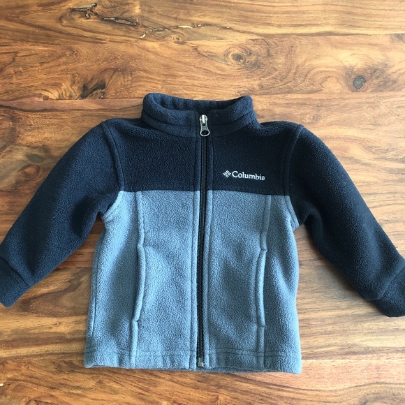 Columbia Fleece Zip Up Jacket 6-12 mos - Picture 1 of 3